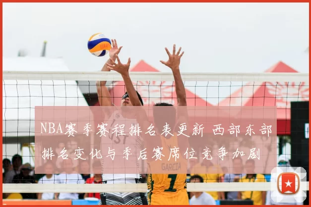NBA赛季赛程排名表更新 西部东部排名变化与季后赛席位竞争加剧
